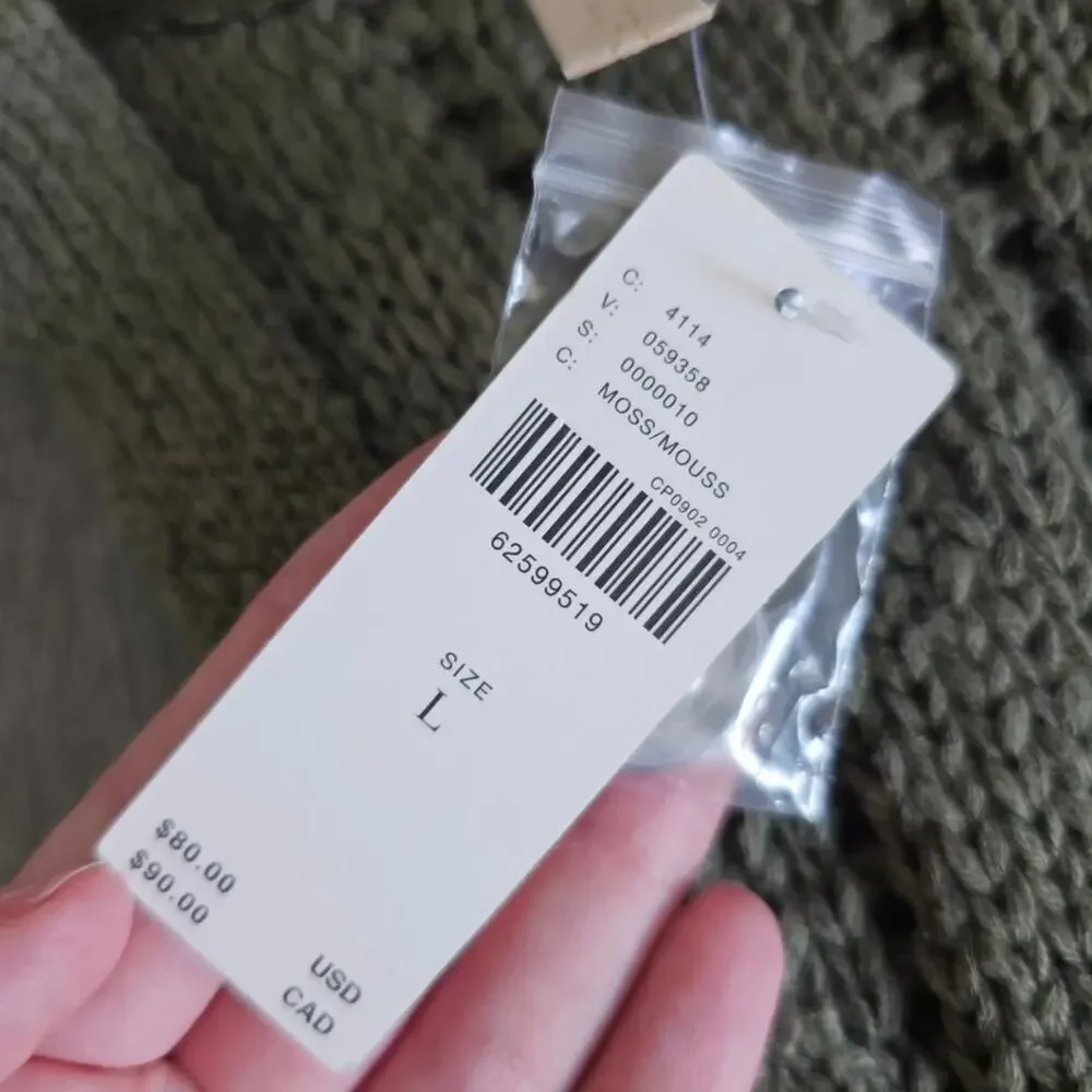NWT Anthro Pilcro Olive Sweater Tank - Picture 8 of 10